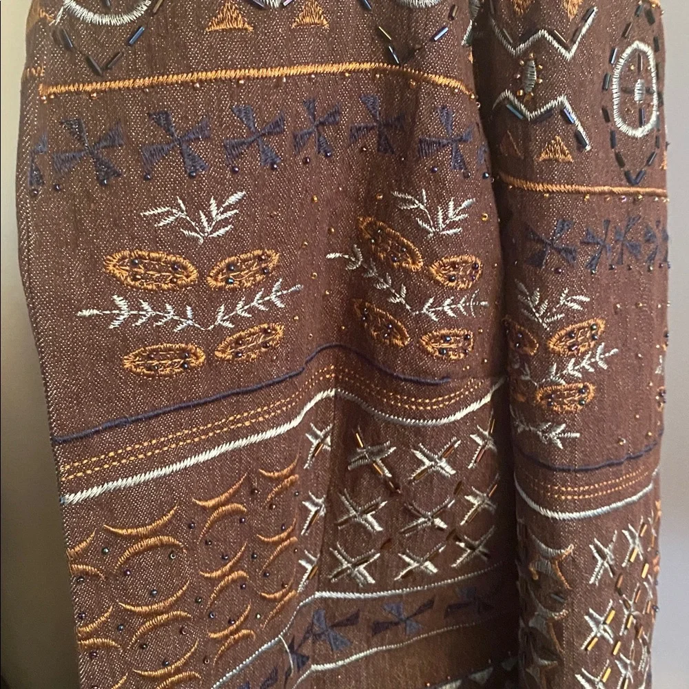 Coldwater Creek size 16 embellished jacket - Picture 4 of 12